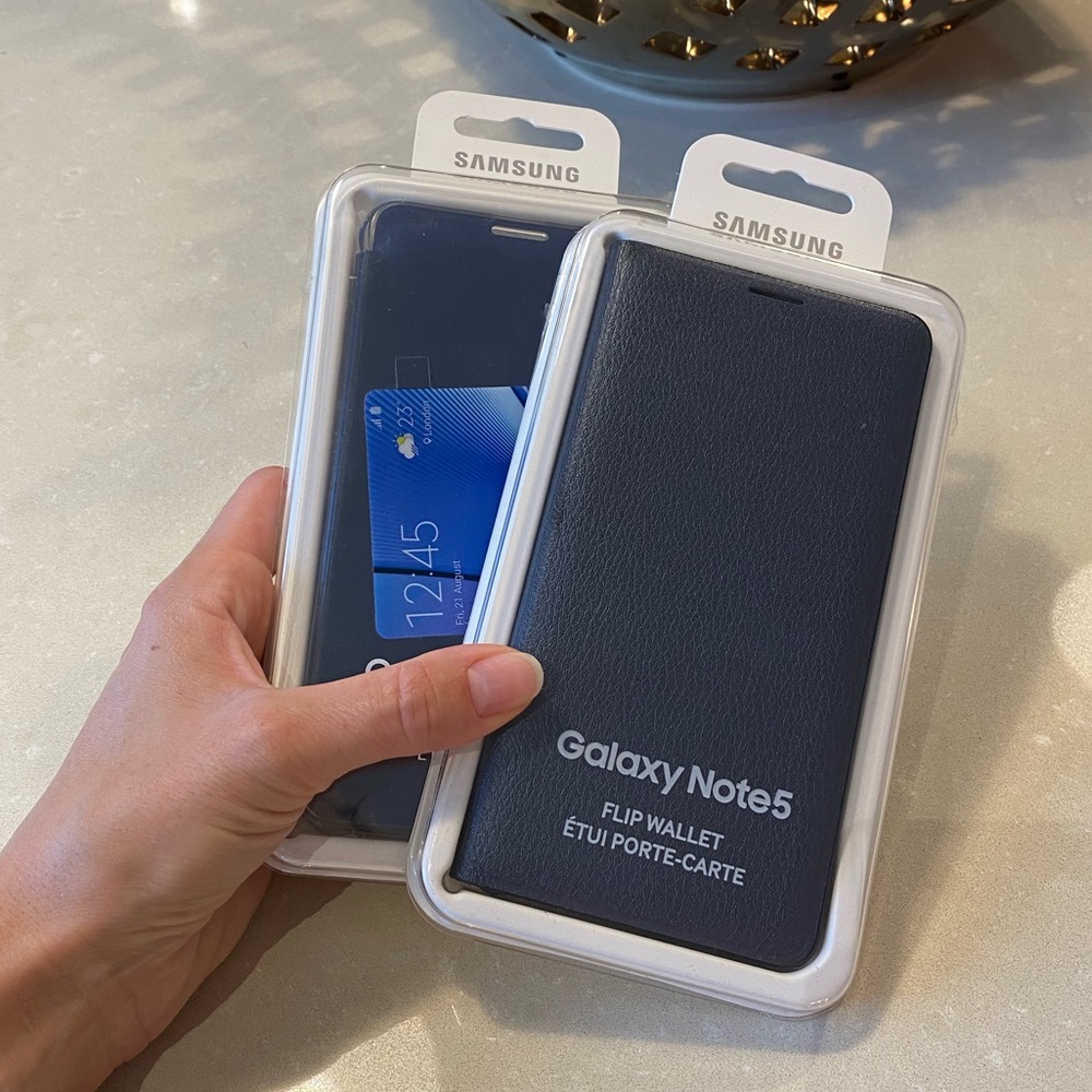 SAMSUNG • 2 x Galaxy Note5 Covers